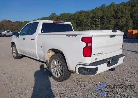 2021 Chevrolet Silverado 1500 4Wd Standard Bed Custom from USA, damaged, VIN 1GCRYBEK9MZ371715